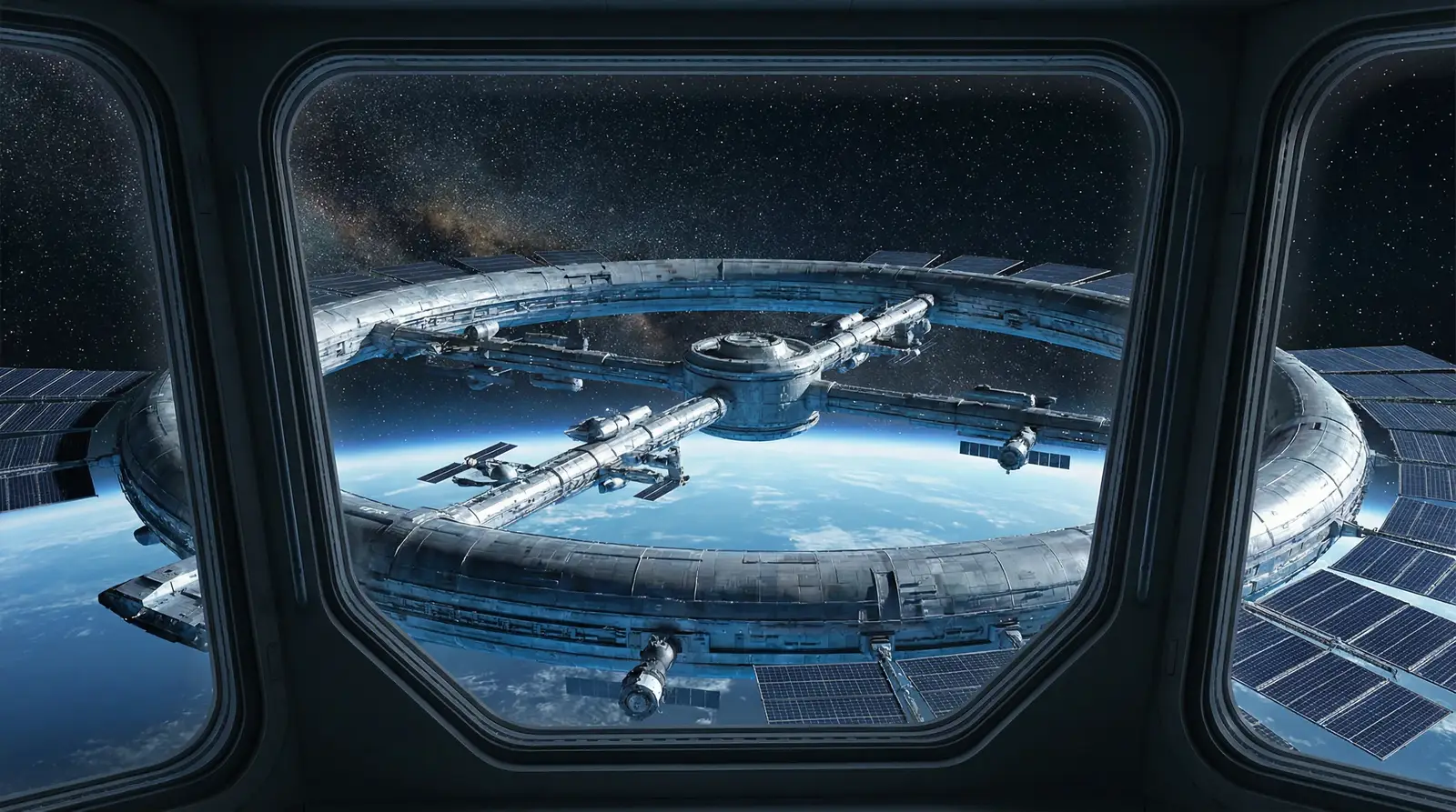 麻豆| - 环形空间站概念设计